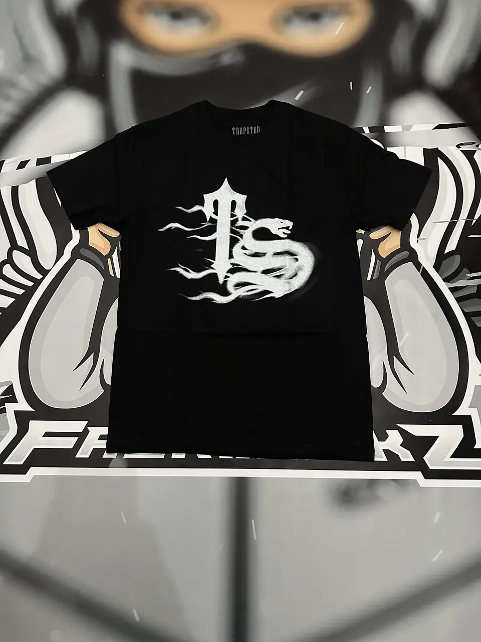 Camiseta trapstar TS Flame Black 1