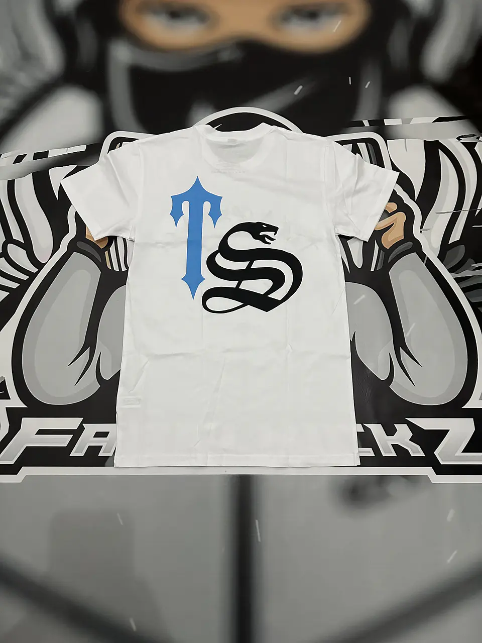 Camiseta trapstar Script 2.0 White  3