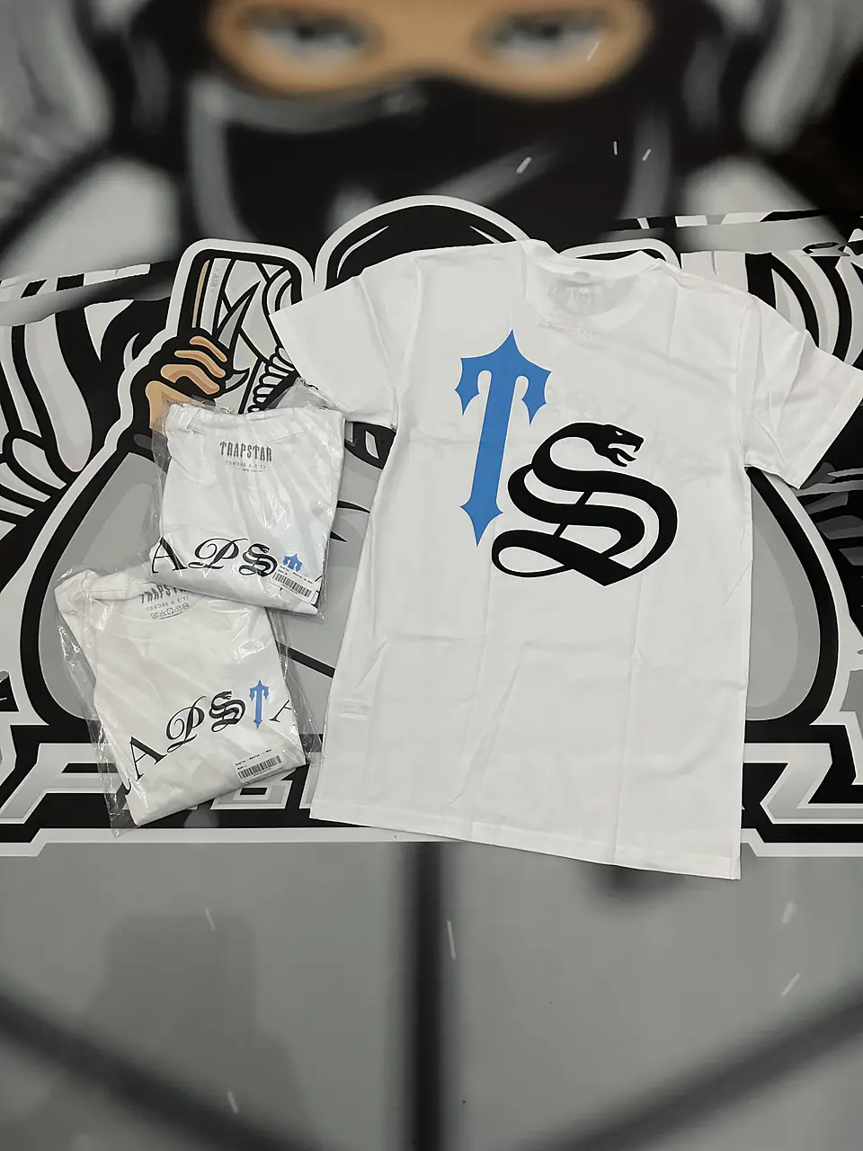 Camiseta trapstar Script 2.0 White  5