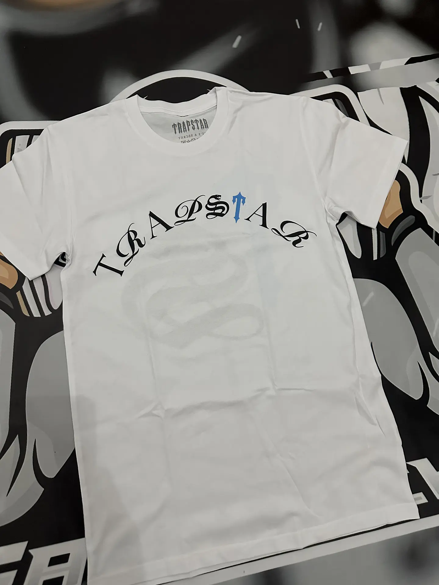 Camiseta trapstar Script 2.0 White  2