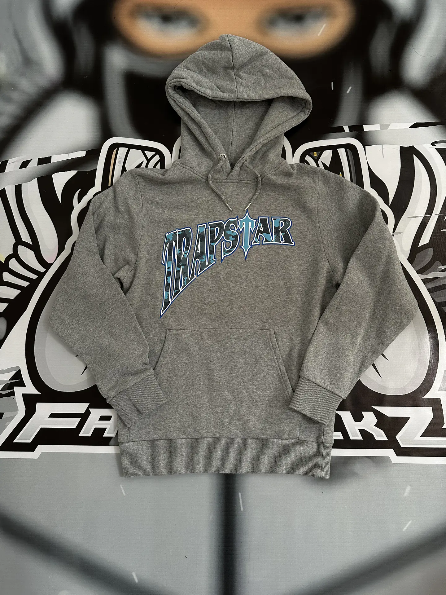 Hoodie Trapstar League 2.0 - Grey 1