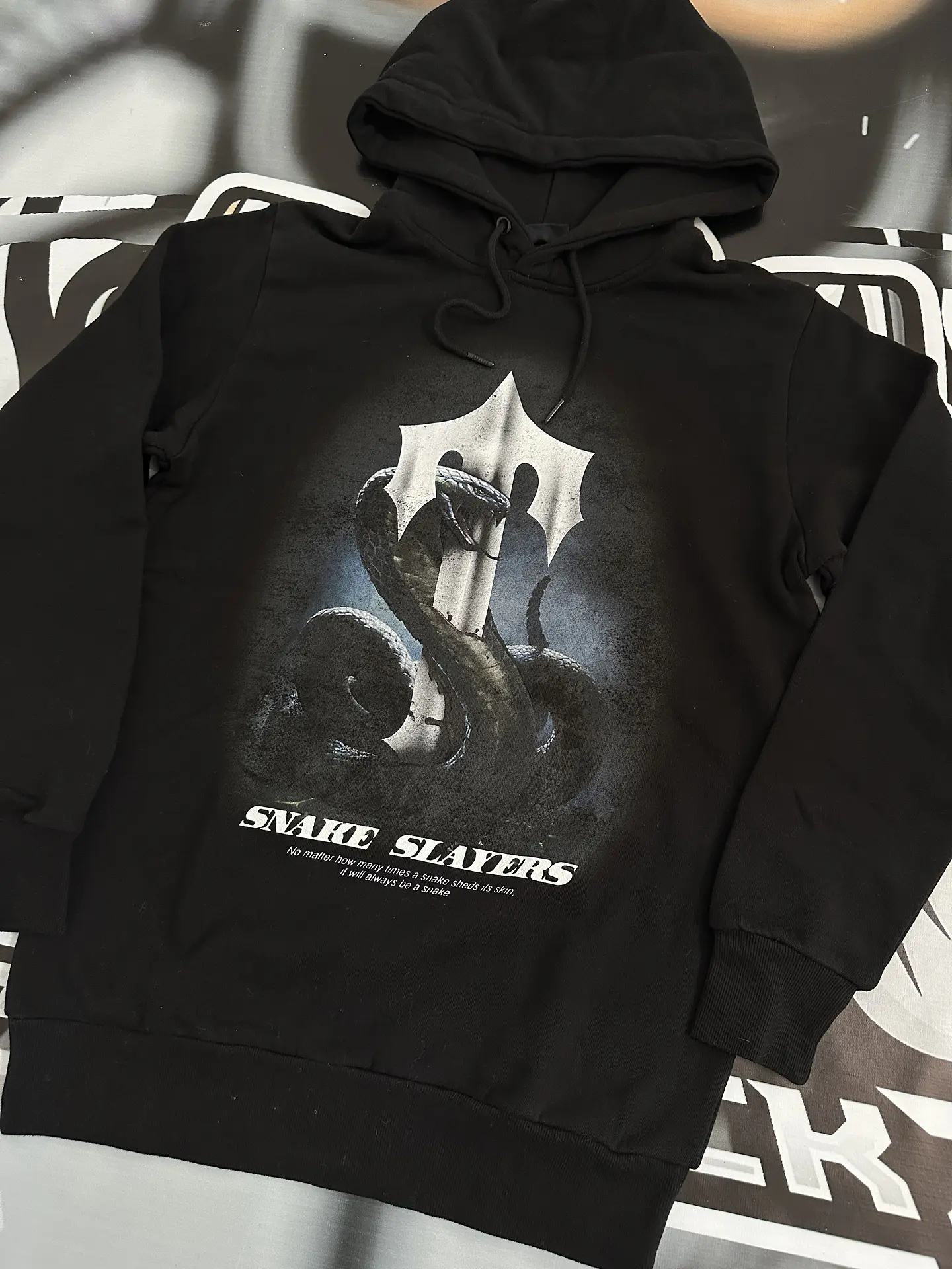 Hoodie Trapstar T Snake Slayer - Black 2