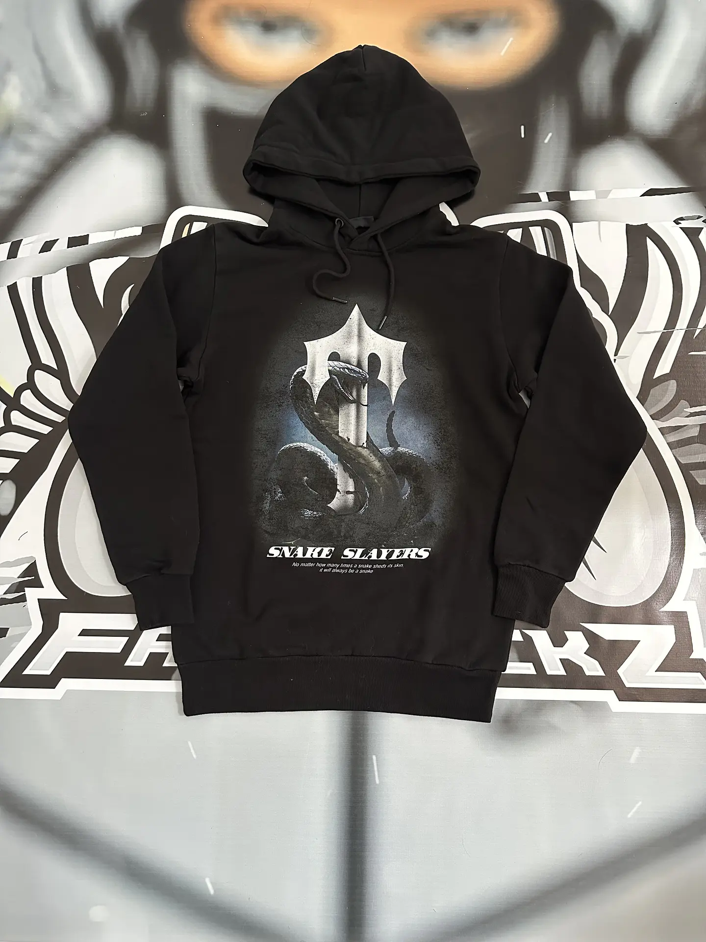 Hoodie Trapstar T Snake Slayer - Black 1