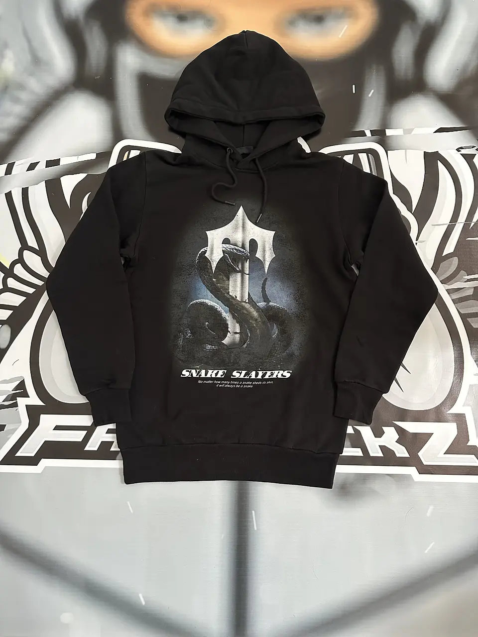 Hoodie Trapstar T Snake Slayer - Black 1