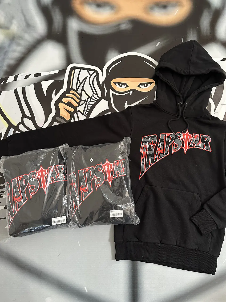 Hoodie Trapstar League 2.0 - Black 4