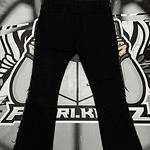 Jeans Fashion Nova Flaree black camo