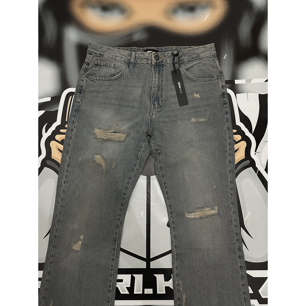 Jeans Fashion Nova Flaree Grey