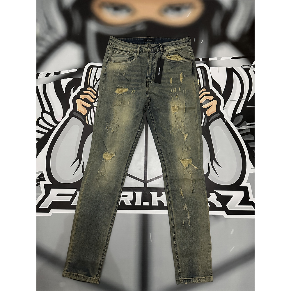 Jeans Fashion Nova Flaree worn out