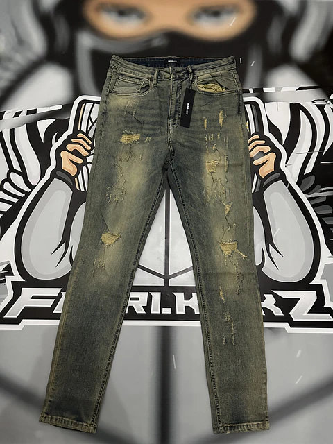 Jeans Fashion Nova Flaree worn out