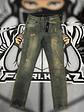 Jeans Fashion Nova Flaree worn out - Miniatura 1