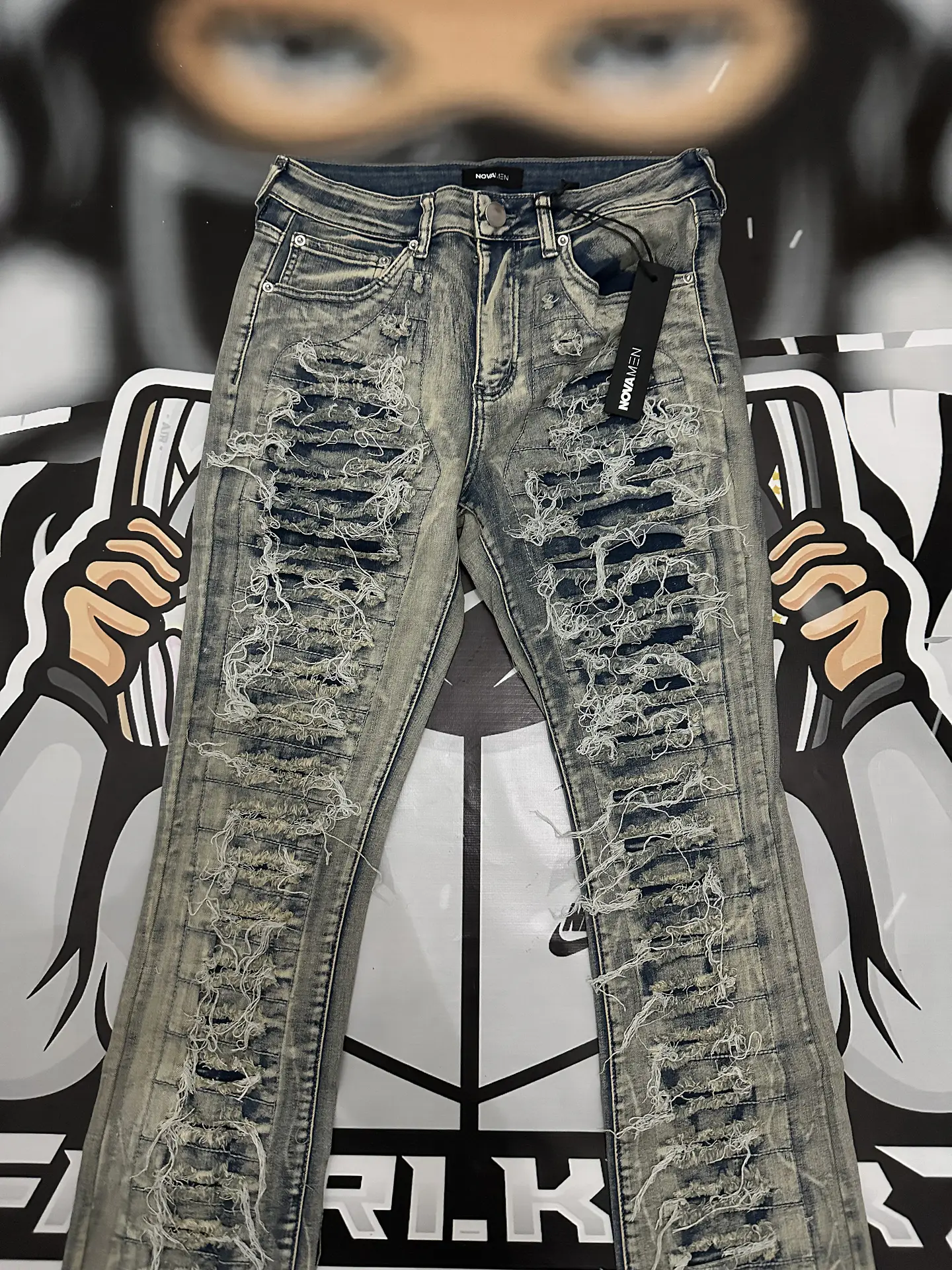 Jeans Fashion Nova Flaree threads 2