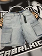 Short Fashion Nova Cargo Jeans sky blue - Miniatura 2
