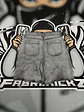 Short Fashion Nova Cargo Jeans Grey  - Miniatura 3