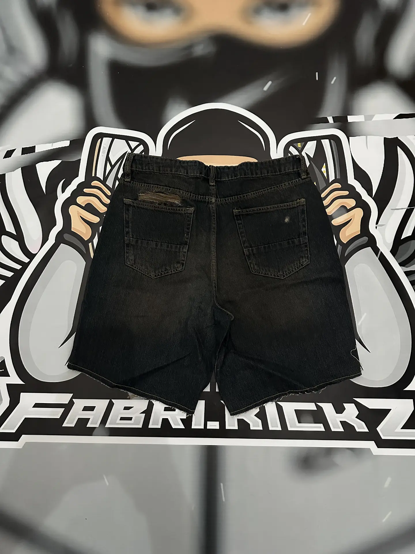 Short Fashion Nova Jeans worn coffee 3