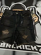 Short Fashion Nova Jeans worn coffee - Miniatura 2