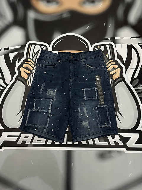 Short Fashion Nova Jeans worn blue
