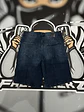 Short Fashion Nova Jeans worn blue - Miniatura 2