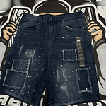 Short Fashion Nova Jeans worn blue