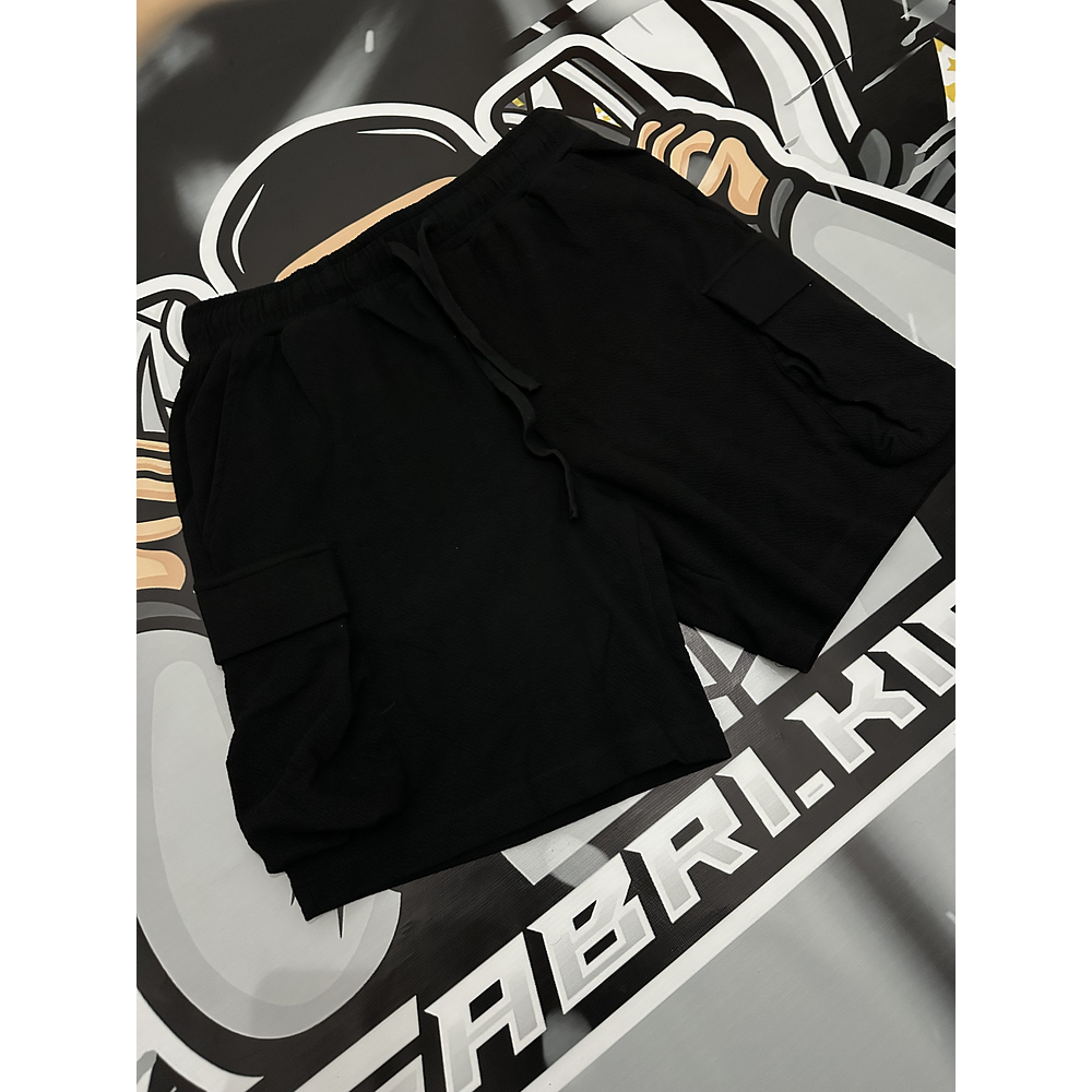 Short Fashion Nova cargo black cotton