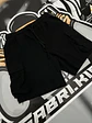 Short Fashion Nova cargo black cotton - Miniatura 2