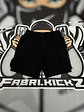 Short Fashion Nova cargo black cotton - Miniatura 1