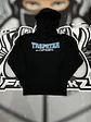 Hoodie Trapstar Drop Out - Black - Miniatura 1