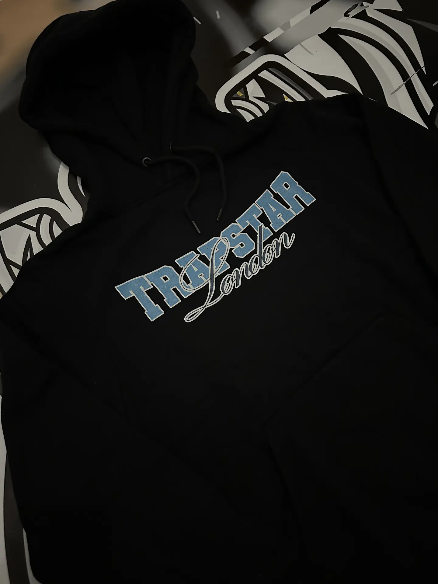 Hoodie Trapstar Drop Out - Black 2