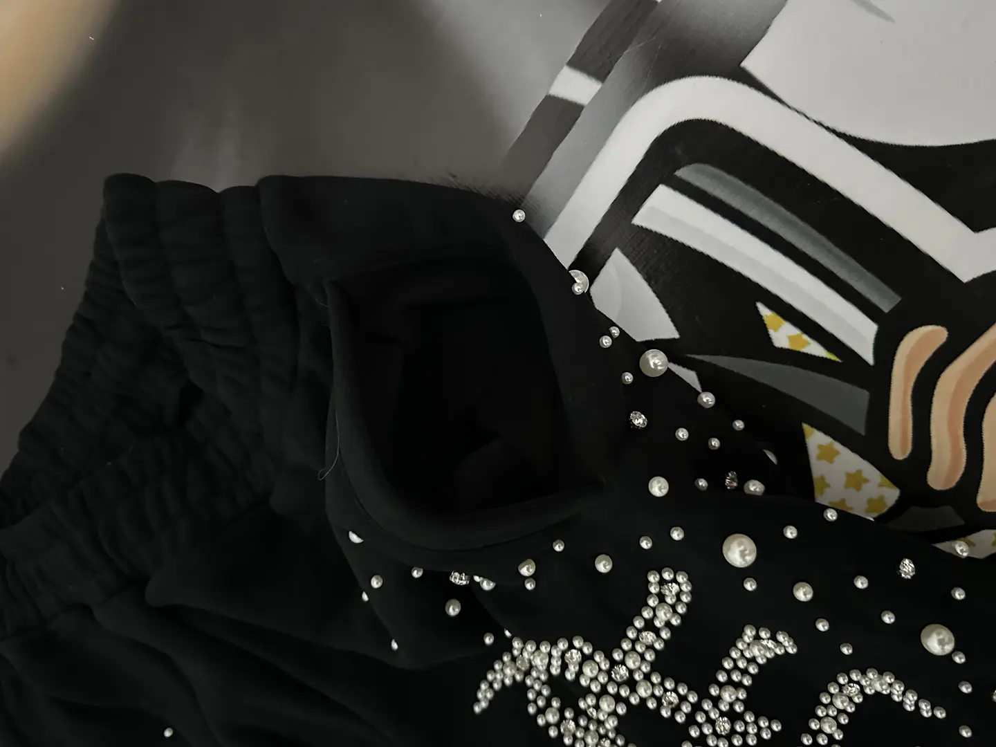 Mixed Emotion Conjunto Black ‘Pearl’ - Hoodie + pants 6
