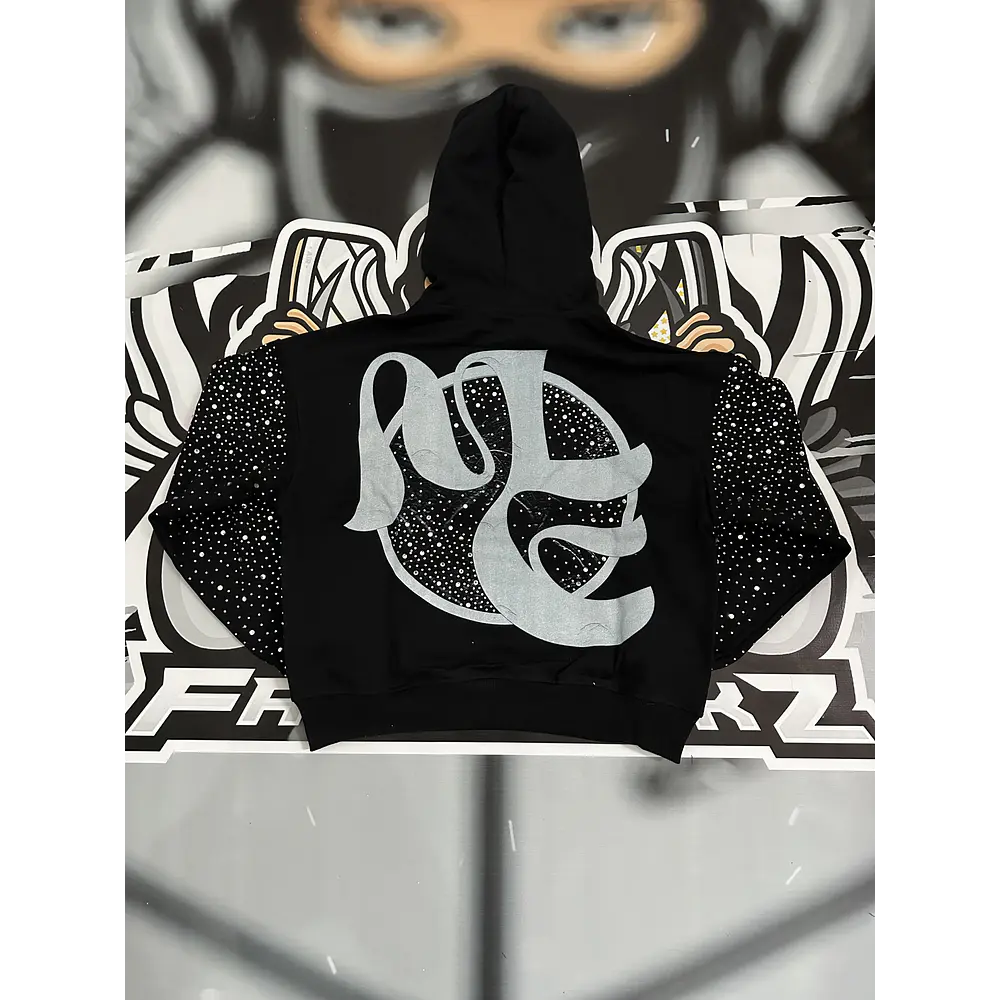 Mixed Emotion Archer Rhinestone Hoodie