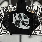 Mixed Emotion Archer Rhinestone Hoodie