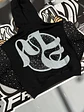 Mixed Emotion Archer Rhinestone Hoodie - Miniatura 4