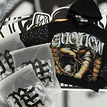Mixed Emotion Archer Rhinestone Hoodie