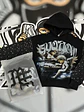 Mixed Emotion Fallen Angels Rhinestone Hoodie  - Miniatura 6