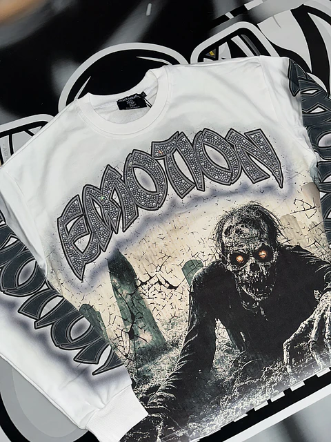Mixed Emotion White “Resurrection” Sleeve
