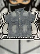 Mixed Emotion ‘Paisley’ Denim Blue Shirt - Miniatura 1