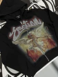 Mixed Emotion Black “Rhinestone” Hoodie  - Miniatura 2