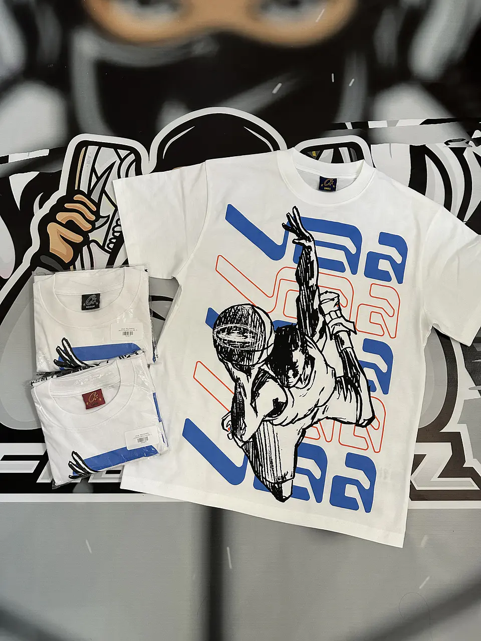 Camiseta corteiz x virgilabloharchive White 3