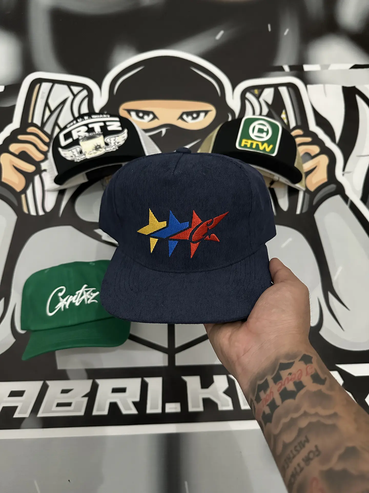 Gorro corteiz Trucker - Navy 1