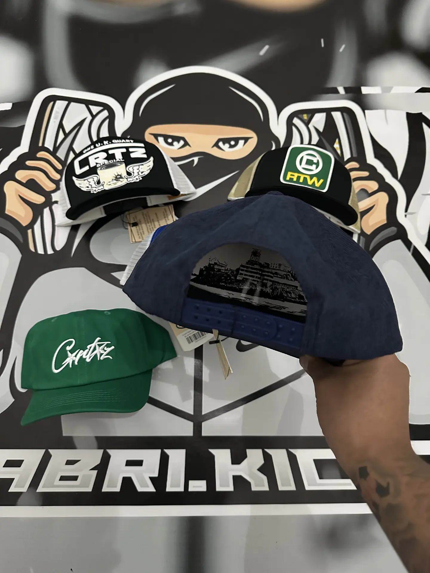 Gorro corteiz Trucker - Navy 2