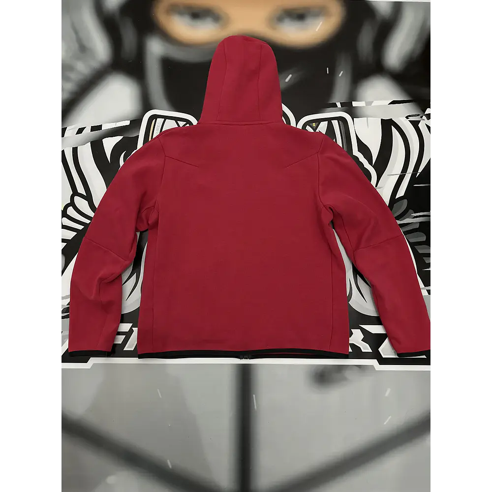 Nike Tech Full Zip - red wine USED