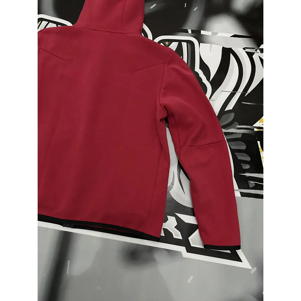 Nike Tech Full Zip - red wine USED