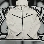 Nike Tech Full Zip - White USED