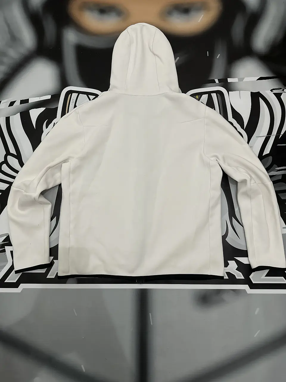 Nike Tech Full Zip - White USED 8