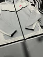 Nike Tech Full Zip - White/Pink and grey USED - Miniatura 2