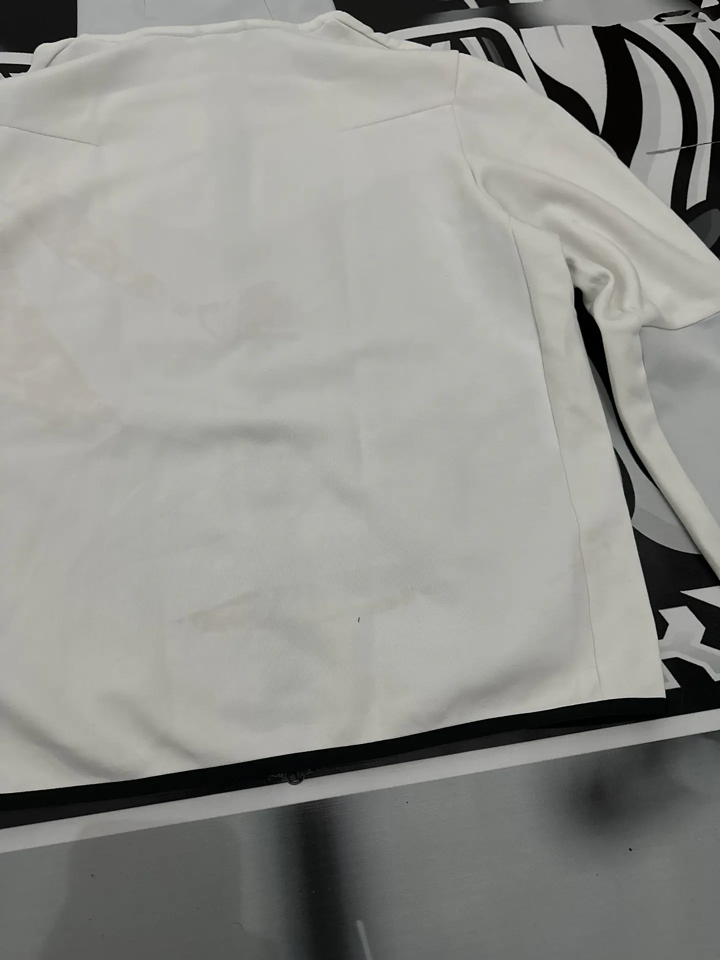 Nike Tech Full Zip - White/Pink and grey USED 11