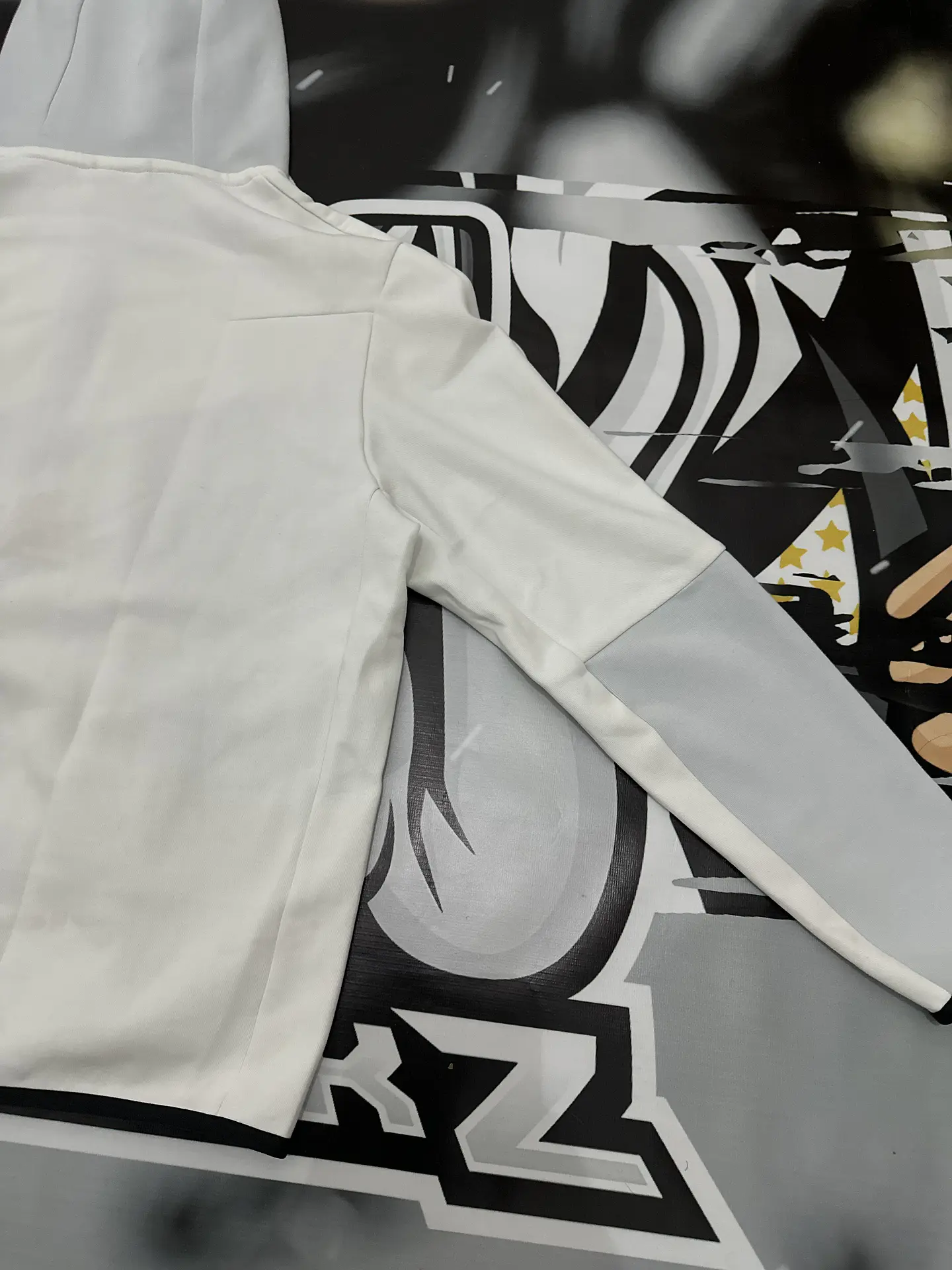 Nike Tech Full Zip - White/Pink and grey USED 13