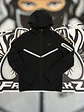 Nike Tech Fleece Reflective Full Zip Hoodie - Black/White - Miniatura 1