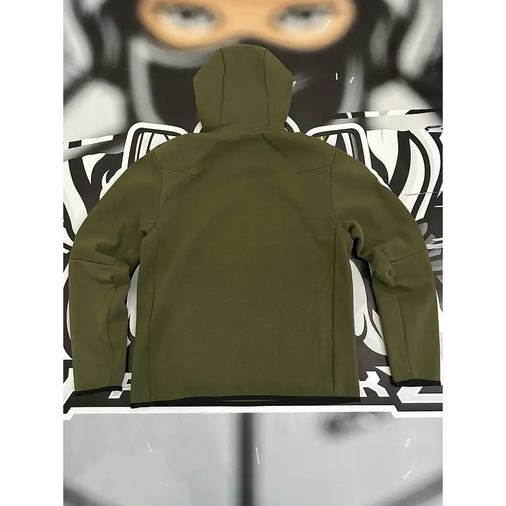 Nike Sportswear Tech Fleece Pullover Hoodie - Olive/Black x GatoradeUSED