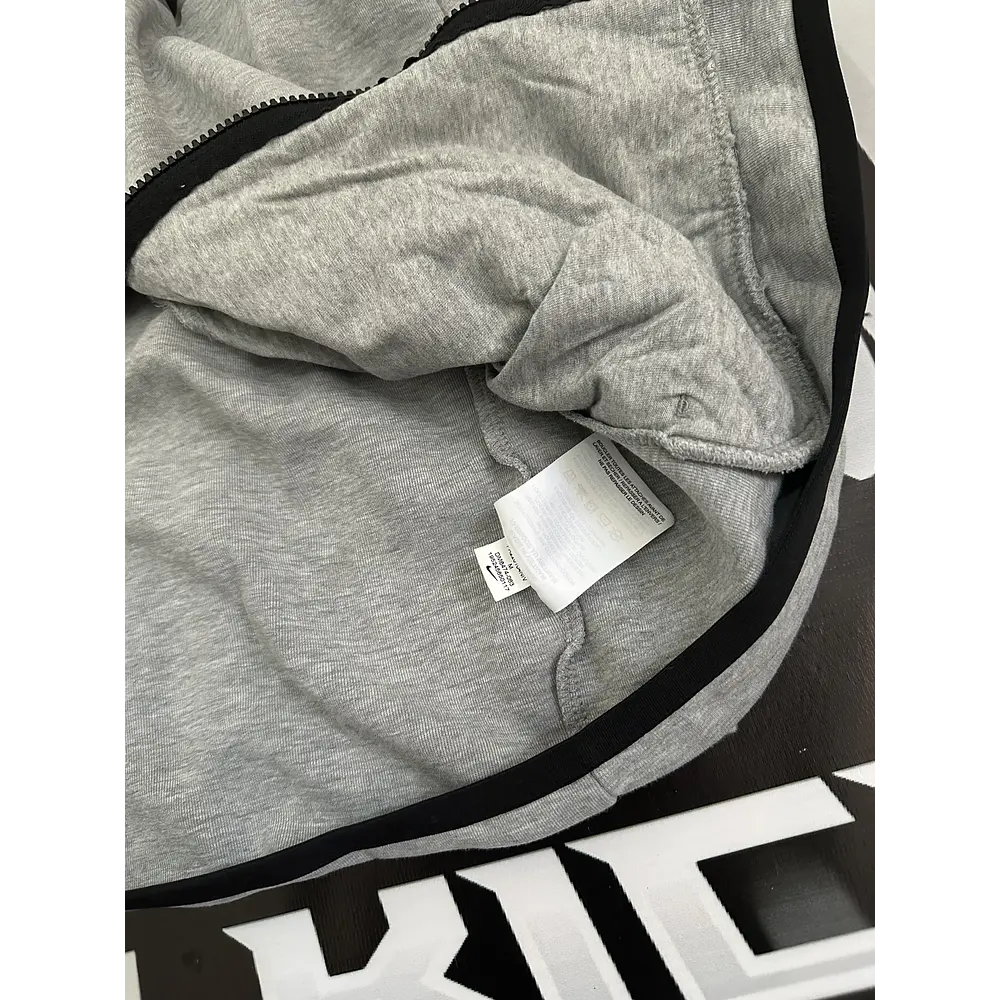 Nike Sportswear Tech Fleece Graphic Full-Zip Hoodie - Grey USED