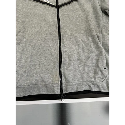 Nike Sportswear Tech Fleece Graphic Full-Zip Hoodie - Grey USED